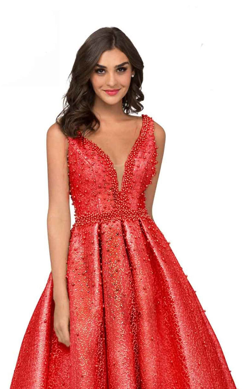 Cecilia Couture 1409 Hot Red