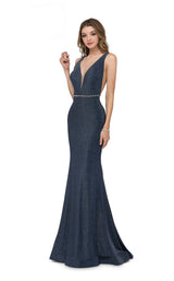 3 of 6 Cecilia Couture 1418 Navy