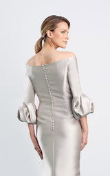 14 of 14 Daymor 1465 Dress Silver-Taupe