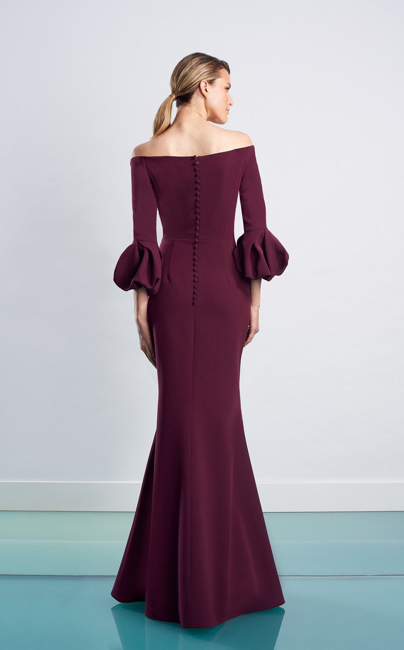 Daymor 1478 Dress Wine