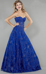 5 of 7 Jovani 14913 Royal