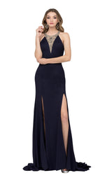 1 of 4 Cecilia Couture 1492 Navy