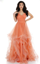 1 of 2 Cecilia Couture 1505 Orange-Crush