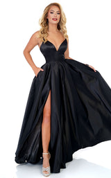 1 of 2 Cecilia Couture 1539 Black