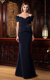 5 of 14 Daymor 1550 Dress Navy