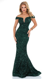 1 of 4 Cecilia Couture 1559 Emerald