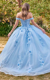 3 of 3 LaDivine 15702 Dress Light-Blue