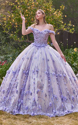 1 of 3 LaDivine 15704 Dress Lilac