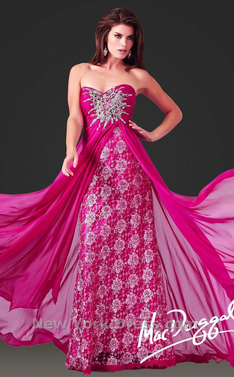 Mac Duggal 78437R Magenta