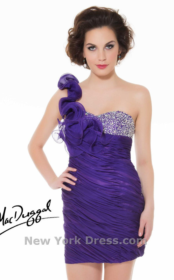 Mac Duggal 6098N Purple