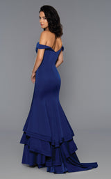 2 of 4 Stella Couture 17203 Dress Navy