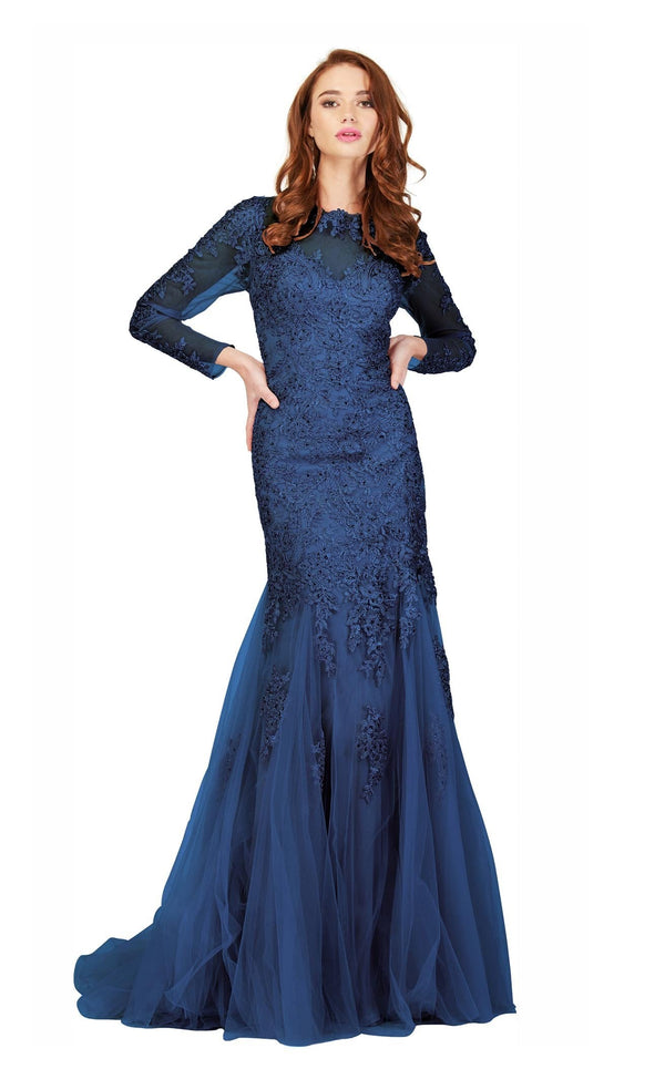 Cecilia Couture 1854 Navy