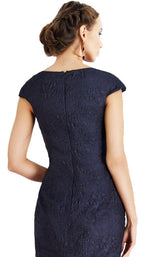 4 of 4 Feriani 18957 Dress Navy