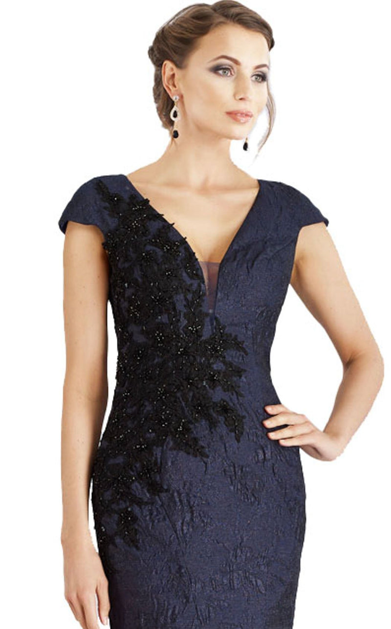 Feriani 18957 Dress Navy