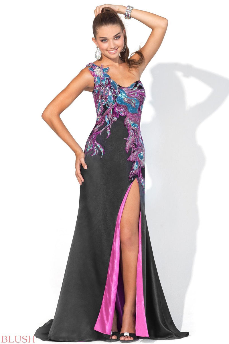 Blush 9356 Black/Fuchsia