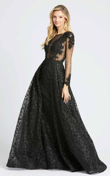 3 of 6 Mac Duggal 20100 Dress Black