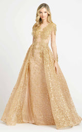 4 of 6 Mac Duggal 20100 Dress Gold