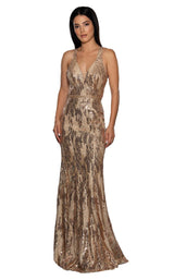 1 of 4 Stella Couture 20131 Dress Gold