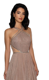 3 of 4 Stella Couture 20138 Dress Dusty-Pink