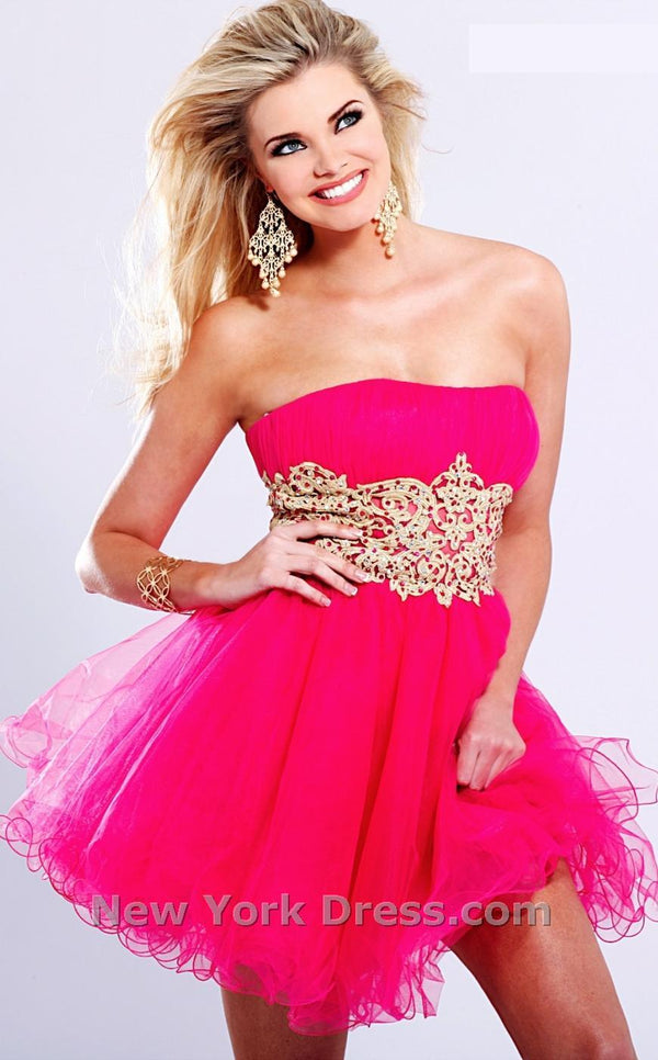 Sherri Hill 1104 Fuchsia