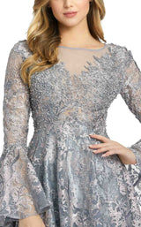 2 of 3 Mac Duggal 20258 Dress Grey-Multi