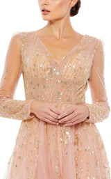 4 of 4 Mac Duggal 20295 Dress Pink-Champagne