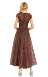 2 of 3 Mac Duggal 20371 Dress Chocolate