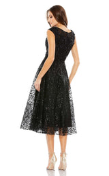 3 of 6 Mac Duggal 20398 Dress Black