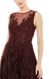 3 of 3 Mac Duggal 20421 Dress Burgundy