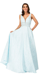 2 of 8 Cecilia Couture 2120 Sky Blue