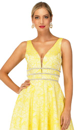 7 of 8 Cecilia Couture 2120 Yellow