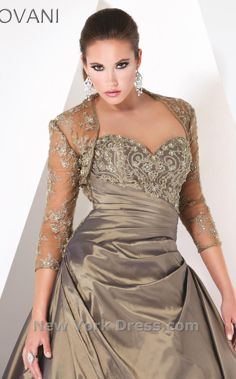 Jovani 496 Olive