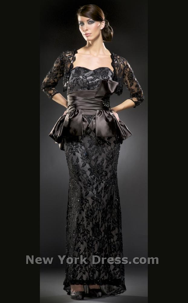 Mac Duggal 75617D Black/Charcoal