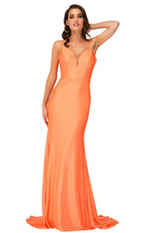 1 of 4 Cecilia Couture 2139 Orange