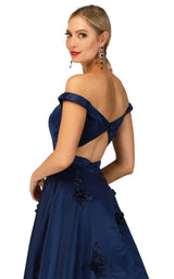 4 of 4 Cecilia Couture 2144 Navy