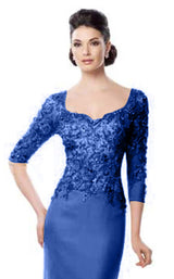 2 of 2 Ivonne D 214D59 Royal Blue