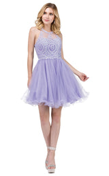 8 of 14 Dancing Queen 2156 Dress Lilac