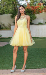 13 of 14 Dancing Queen 2156 Dress Yellow