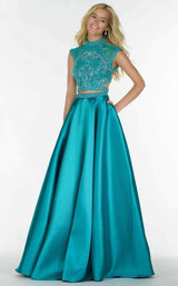 1 of 7 Alyce 6780 Teal/Jade