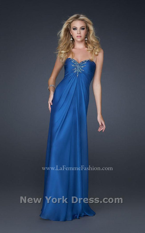 La Femme 17504 Sapphire Blue