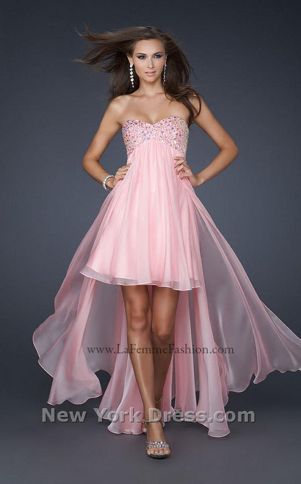 La Femme 17502 Cotton Candy Pink