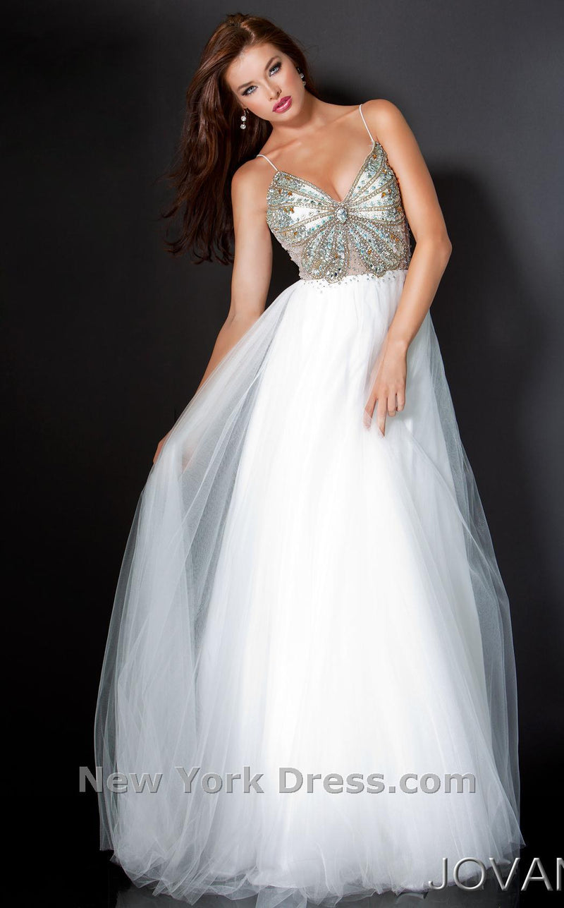 Jovani LE3985 White