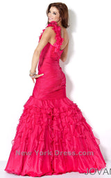 4 of 8 Jovani LE4632 Fuchsia