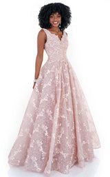 1 of 2 Cecilia Couture 2503 Dusty Pink