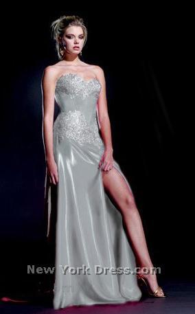 Jovani 10617 Gray