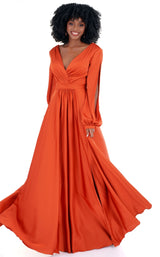 1 of 4 Cecilia Couture 2520 Orange