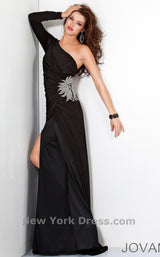 1 of 3 Jovani 4728 Black