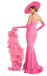 5 of 9 MNM Couture 2575 Dress Pink