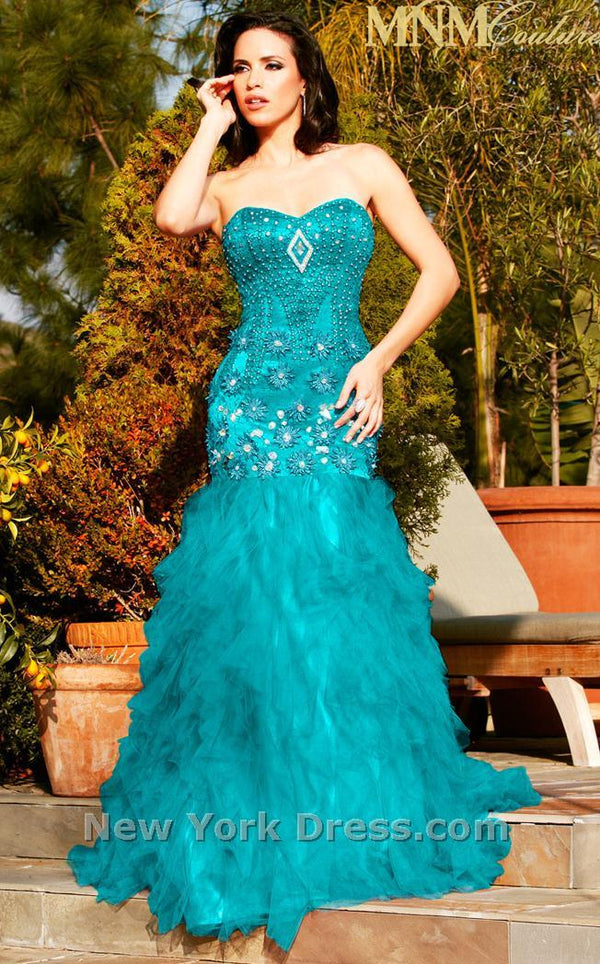 MNM Couture 6825 Aqua