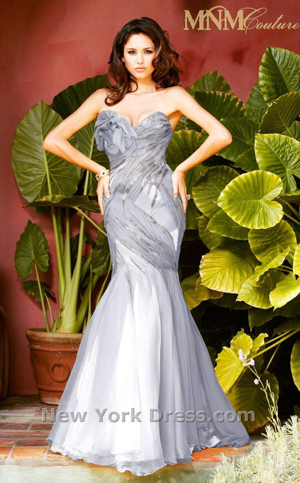 MNM Couture 9028 Silver